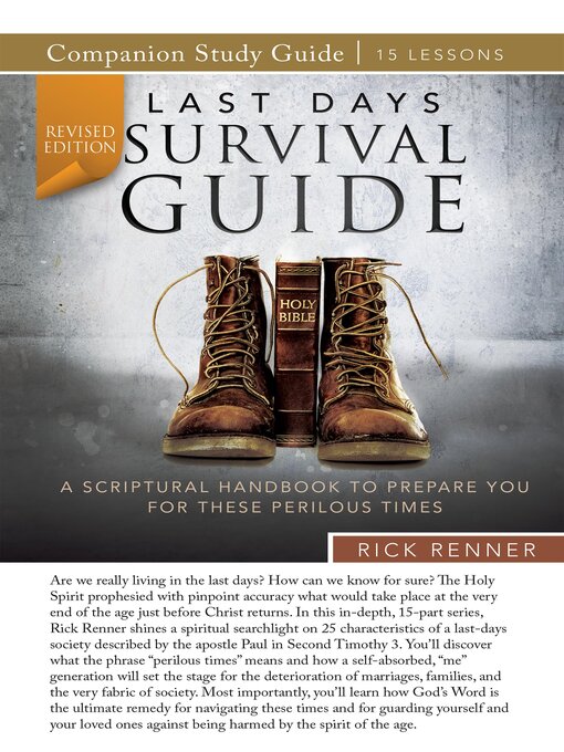 Cover image for Last-Days Survival Guide Study Guide (Revised Edition)